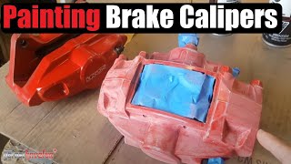 How to Paint Brake Calipers (Nissan 350Z / Infiniti G35 AKEBONO BBK) | AnthonyJ350