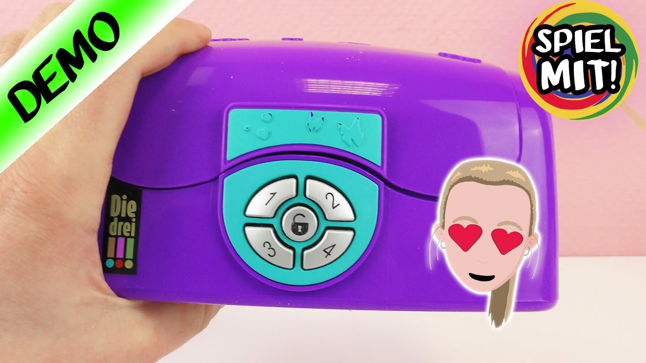 SCHMUCK TRESOR mit digitalem CODE Drei !!! | Detektiv Geheimnisse und Schätze in Sicherheit bringen