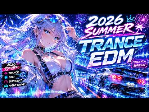 TOKYO BASSLINE ⚡ SUMMER TRANCE × EDM 2026 | 爆上がりナイトドライブBGM
