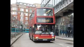 B7 THRASH! Red Routemaster Volvo B7TL President PVL294 PJ02RDZ on Route 17 - Strike Action Ep 35