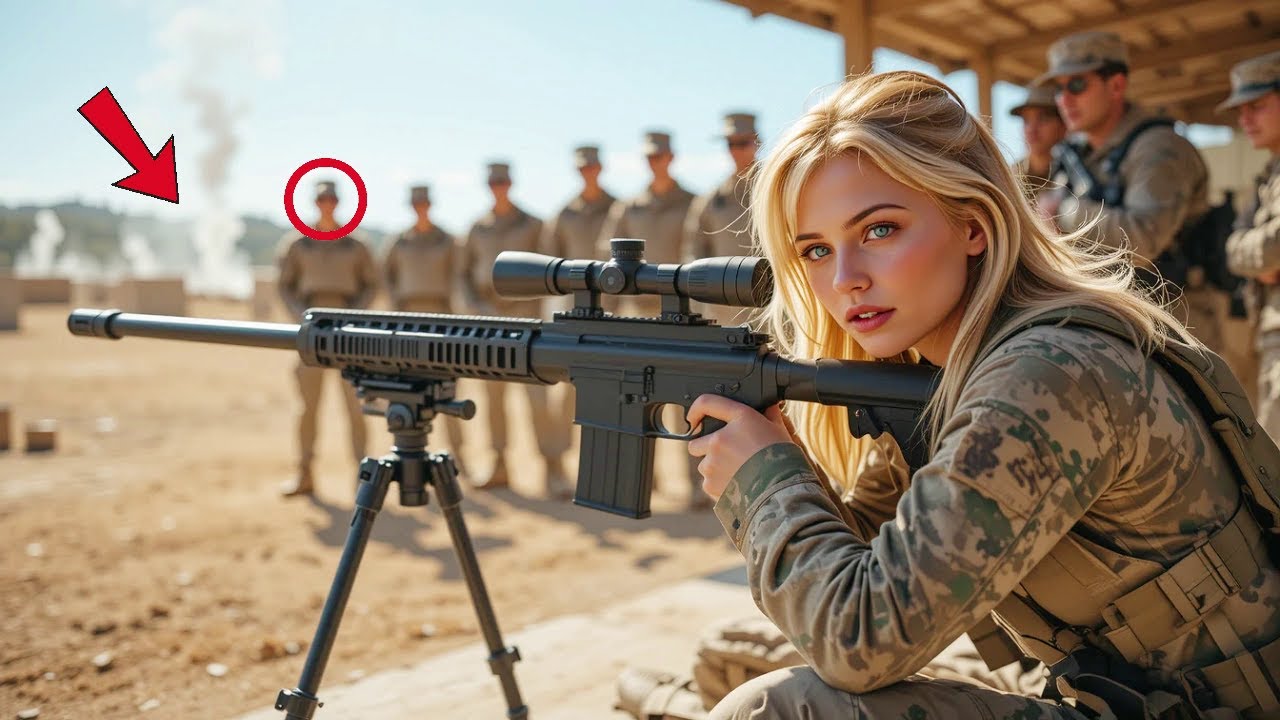 Sie stellte Ziele auf dem Stand ein – dann gab ein SEAL ihr sein Gewehr und sie traf legendär