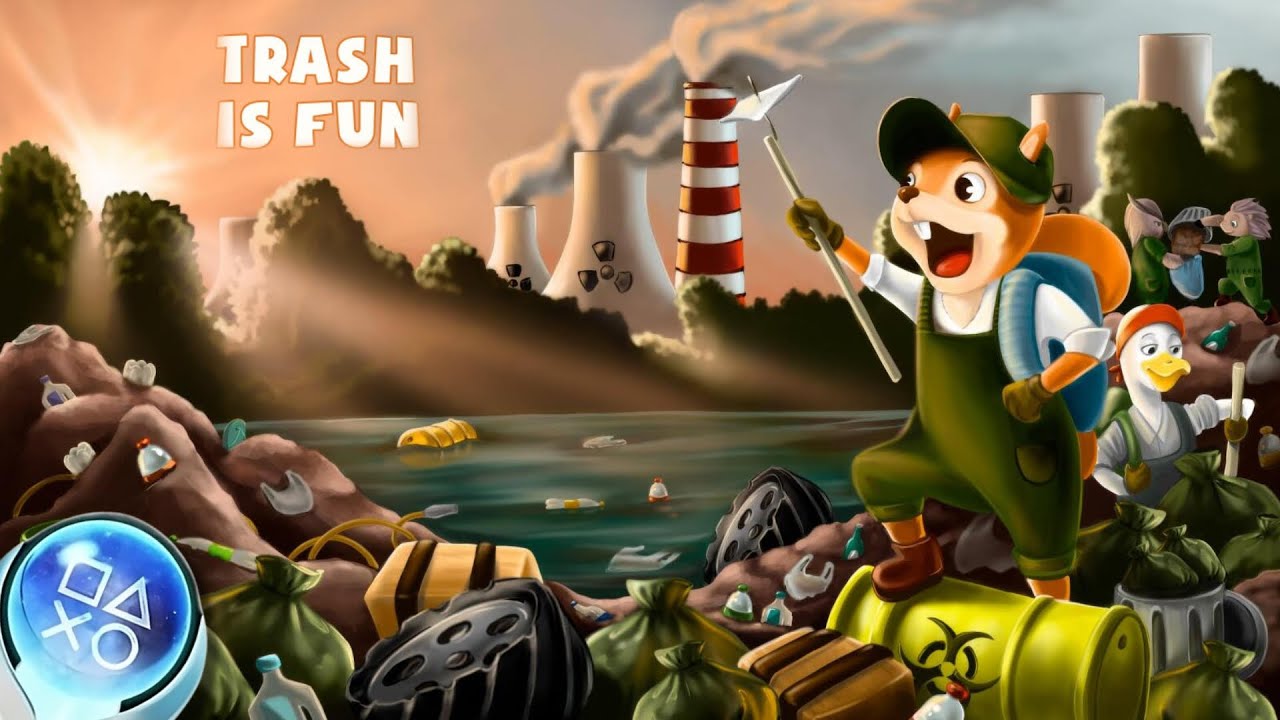 Trash is Fun ♻️🗑 - Easy 15 min Platinum [100% TROFEOS 🏆] (PS4/PS5).
