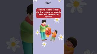 Kids Prayer for Honoring God and Family In Just 1 Minute