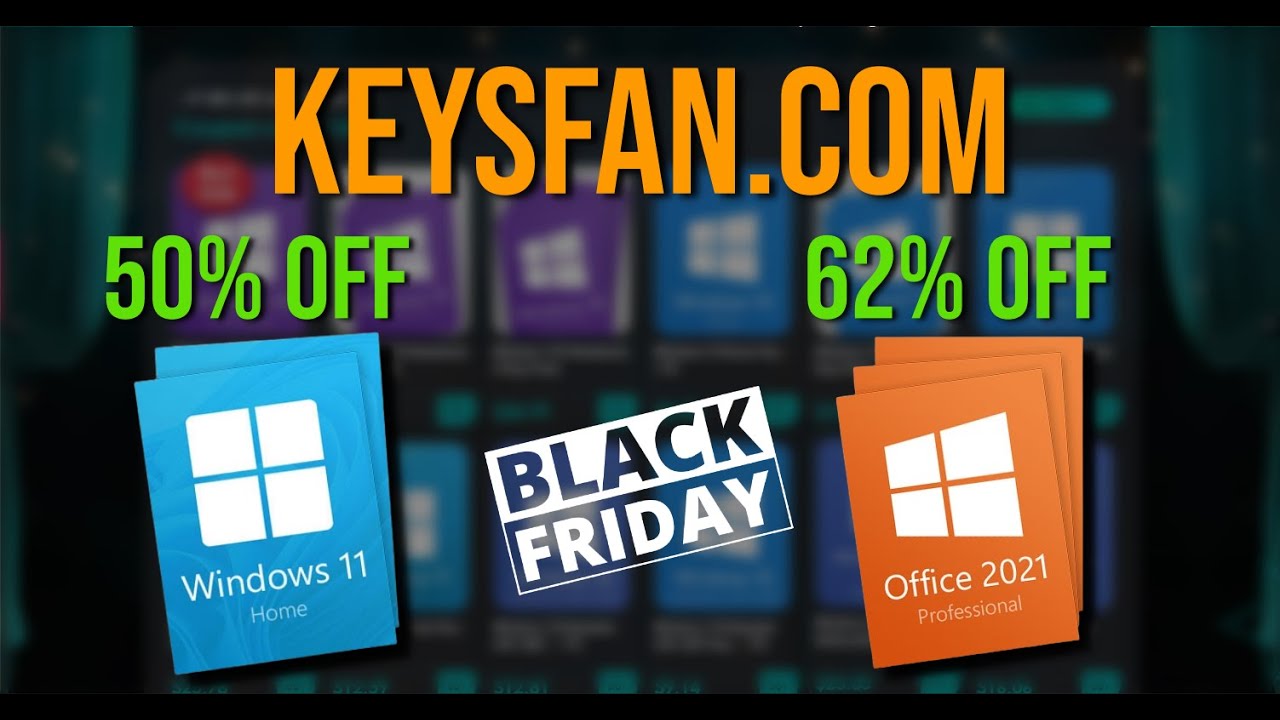 COMPRA CLAVES DE WINDOWS Y OFFICE MUY BARATAS! | BLACK FRIDAY KEYSFAN