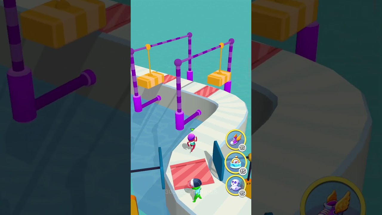 Impossible Obstacle Run Gameplay 😱 | Satisfying Mobile Game | No Copyright