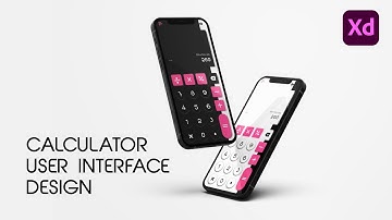 Calculator UI Design | Adobe XD | UX-UI | Graphio Codex