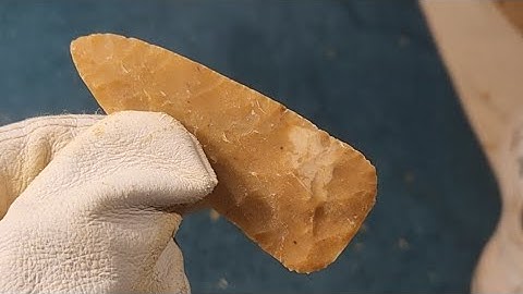 1624 - Part 1/3 - Bolen Bevel Preform Flintknapping