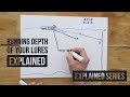 Explained Series - How to control the running depth of your Lures - detailed tactics