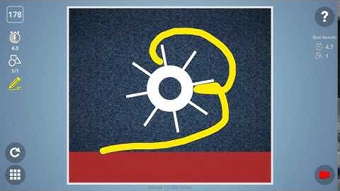 Check out how I solved level 178 in Brain It On! #BrainItOn