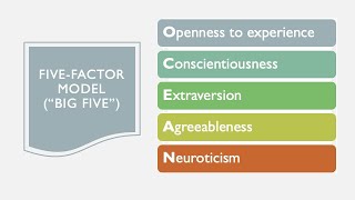 OCEAN "Big Five" Personality Traits