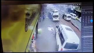 Gas Pipeline Explosion In Johannesburg Cbd South Africa
