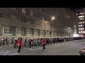 Massed Bands of His Majesty’s Royal Marines At the Midnight Coronation Rehearsal