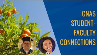 CNAS Student-Faculty Connections: Nicolas Sanchez & Stephanie Dingwall