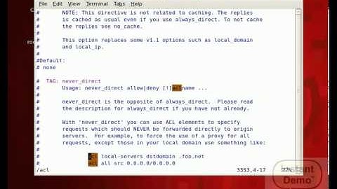 Linux Squid Proxy Server
