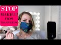 HOW TO KEEP MAKEUP ON WHILE WEARING A MASK and a quick EYE TUTORIAL