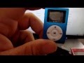 unboxing aliexpress10 mini mp3 player digital