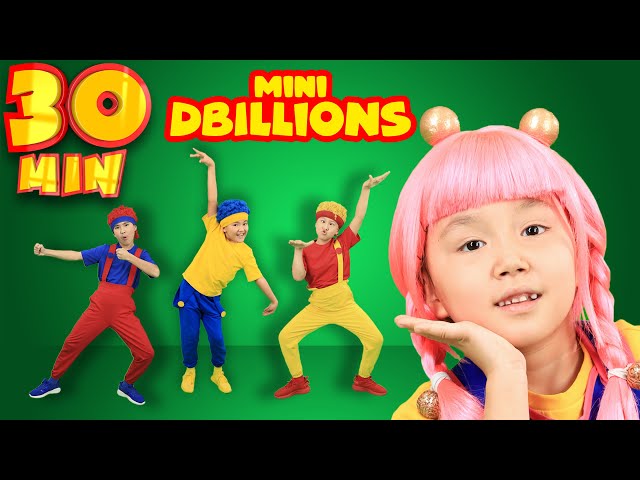 Chicky, Cha-Cha, Lya-Lya, Boom-Boom with Mini DB! | Mega Compilation | D Billions Kids Songs class=