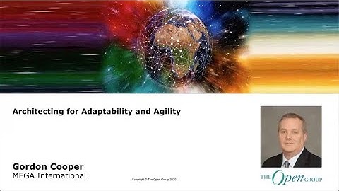 Architecting for Adaptability and Agility