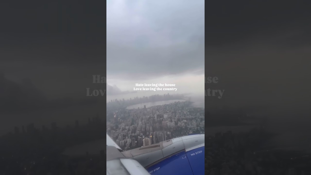 Cant leave the house, Always ready to leave country 