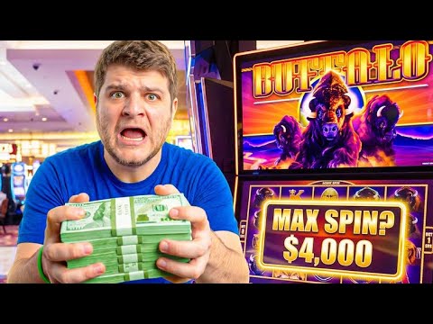 DOING MAX BETS SLOT SPINS ONLY!