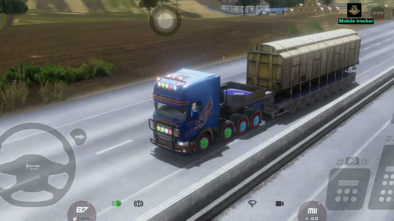 🚦Best Truck Setup on Mobile || Europe Truck Simulator 3 🚛