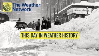 1944: Twenty-one people die in Toronto's worst snowstorm