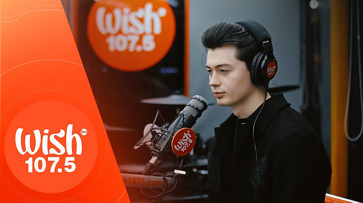 Elliot James Reay performs "I Think They Call This Love" LIVE on Wish 107.5 Bus