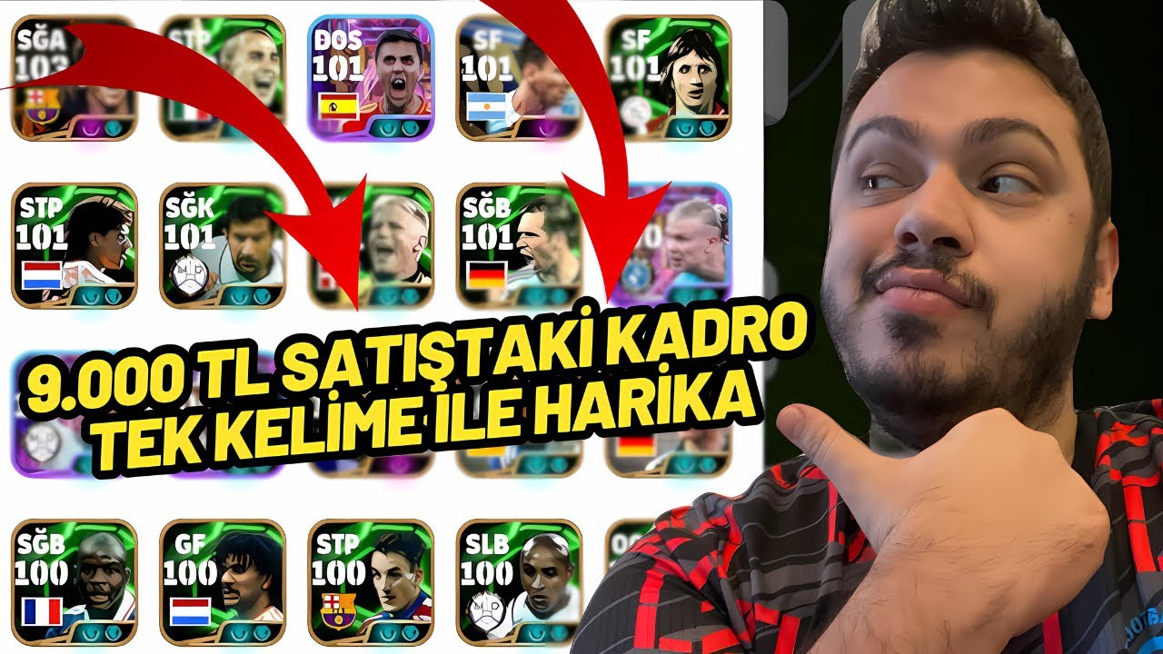 9000 TL KADROYU NCELED M EFOOTBALL 2025 MOB LE YouTube 9000-tl-kadroyu-nceled-m-efootball-2025-mob-le-youtube