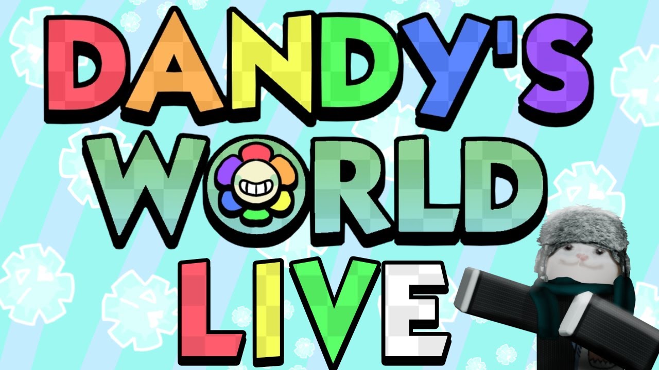 Playing dandys world live :) - YouTube