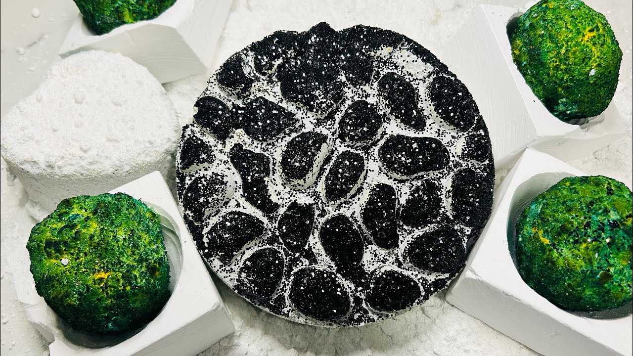 Variety Gym Chalk Crush || I Love my Subscribers!! 💚🖤🫧 ASMR || Sleep Aid