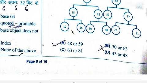 BASIC Computer Instructor Paper-2 I 18 June 2022 l All Questions कम्प्यूटर अनुदेशक Technical IT