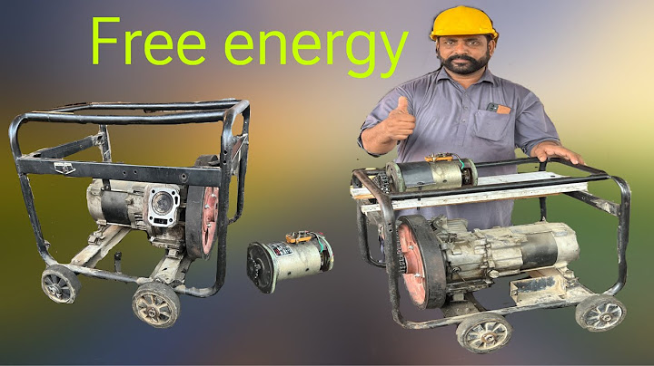 Make a free energy 220v | gasoline generator converting to free energy generator