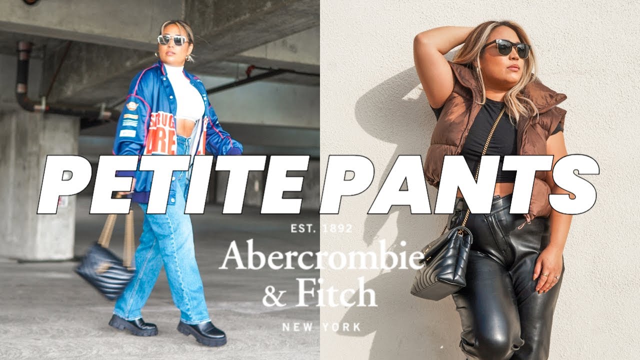 Dad Jeans + Vegan Leather Dad Pants 