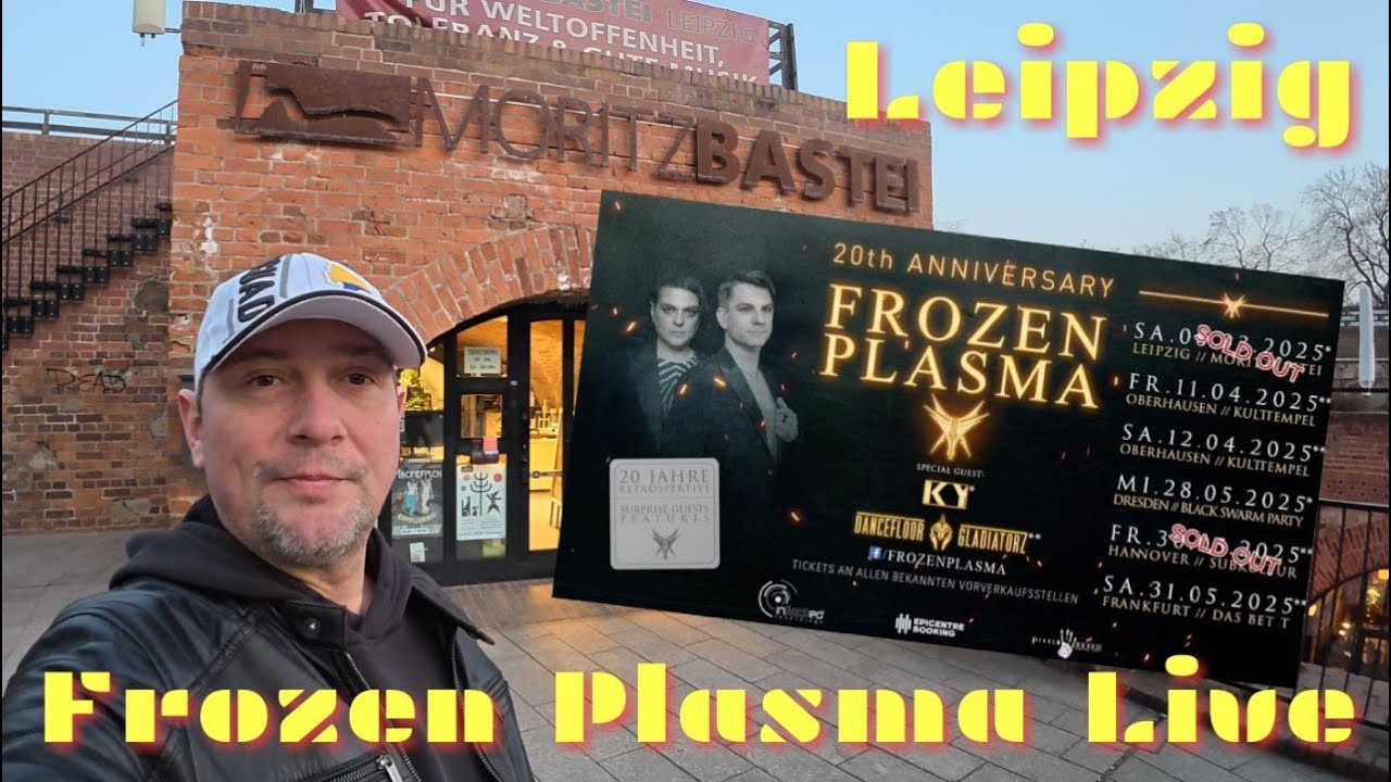 Frozen Plasma Live in Leipzig - 20 Jahre Jubiläums Show 🎉