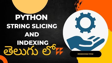 String Slicing and Indexing in python #education #python #coding