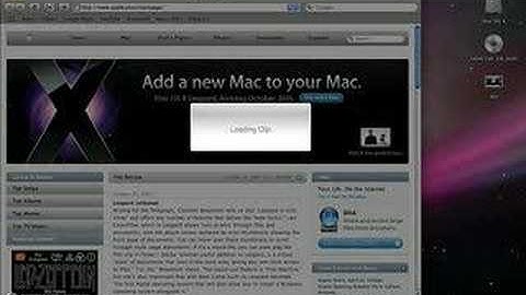 Apple Mac OS X 10.5 Leopard Safari