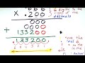 Fraction Part 2 Multiplying Fractions In DECIMAL Form