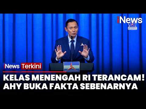 AHY Ingatkan Nasib Kelas Menengah: Jangan Biarkan Mereka Kembali Tertekan