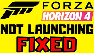 Forza Horizon 4 - Not Launching [All Methods] (Crash on startup, Screen freeze, In game crash)