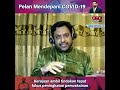 Pelan Mendepani COVID-19 : Vaksinasi Solusi Krisis