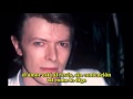 David Bowie - Because you're Young - subtitulado español