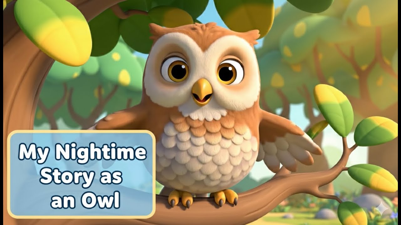 English | Owl – My Nighttime Story | Owl | Life Story