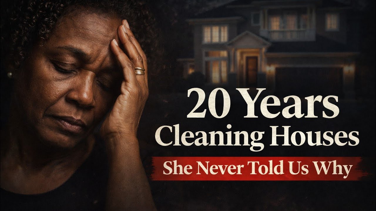 She Cleaned Houses for 20 Years — We Never Knew Why