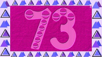 Endless Numbers Count 73, Bevel Effect, Pink Color Effect, intensifier Effect and G-Major Effect.