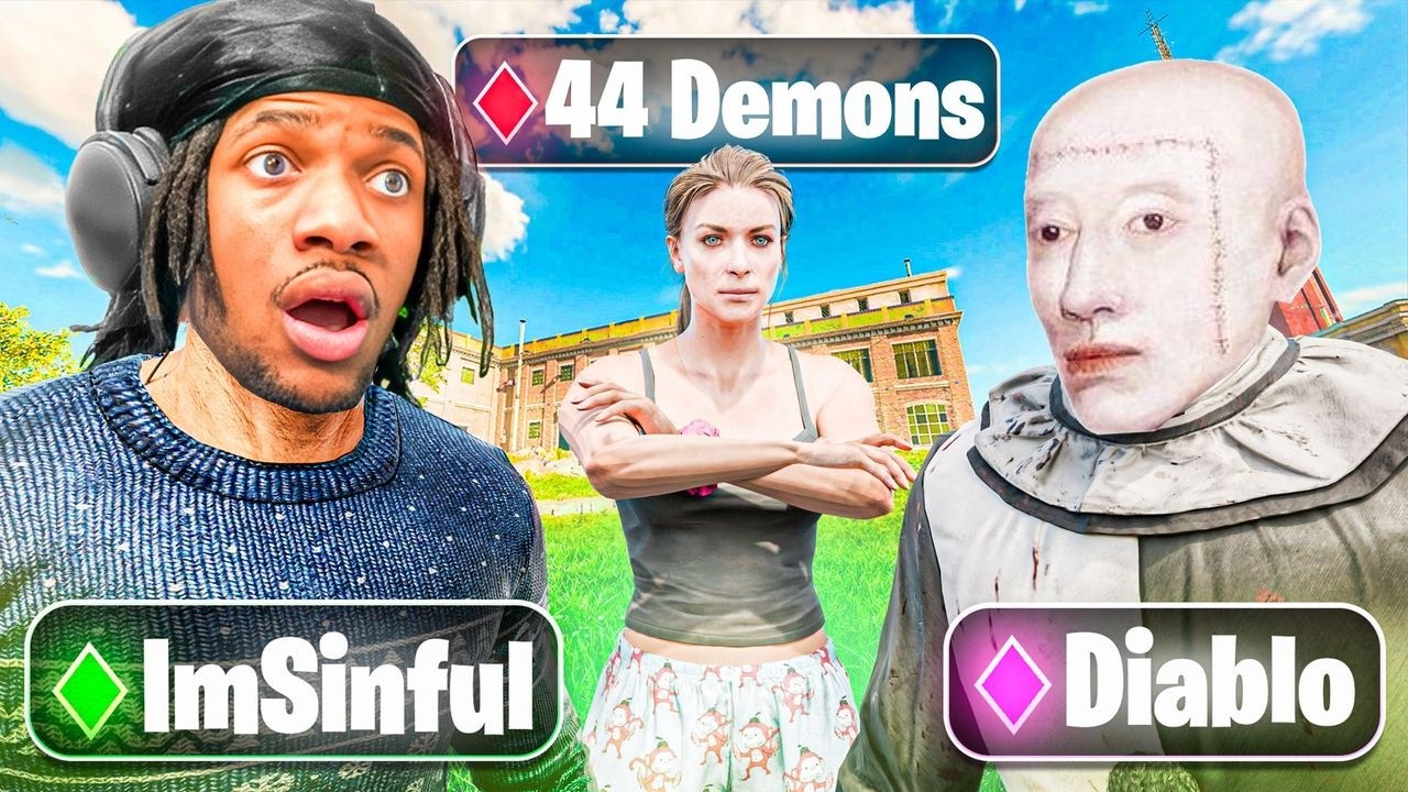 ImSinful & Diablo vs 44 Movement DEMONS on Rebirth Island