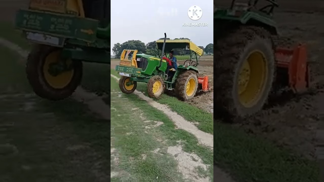 John Deere tractor ka power 👍