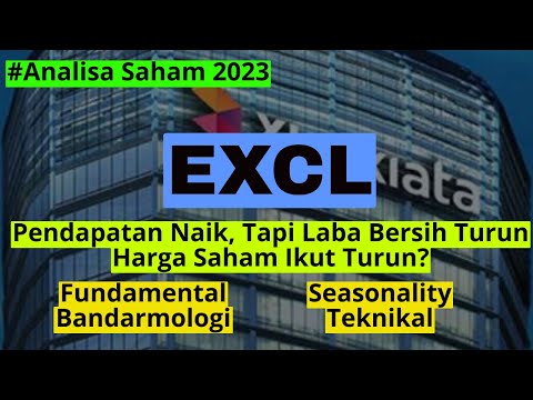 Analisa Saham EXCL 2022. Pendapatan Naik Terus Tapi Harga Saham Masih Downtrend