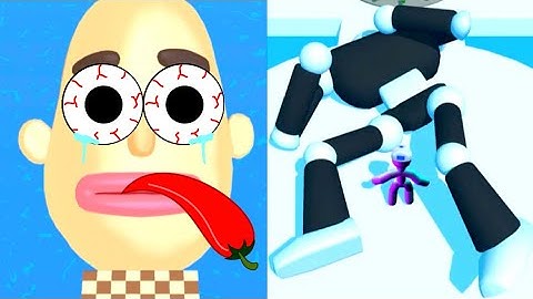 Sandwich Runner VS Tall Man Run BONUS Level | Satisfying Mobile Games