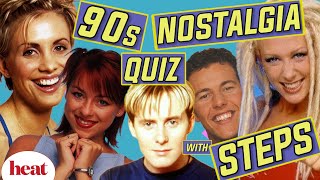 'I Had To Sleep On Britney's Private Jet!' Steps Get Nostalgic Taking Our 90s Quiz