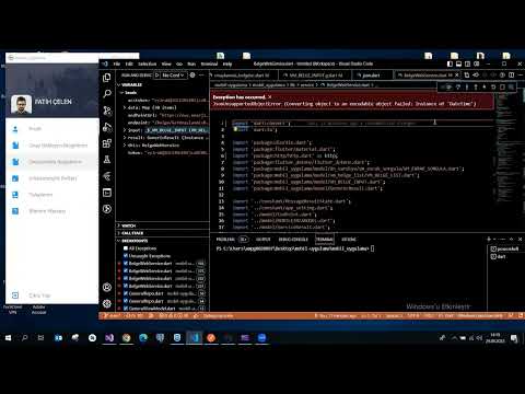 Unhandled Exception: Converting object to an encodable object failed: Instance of 'DateTime'